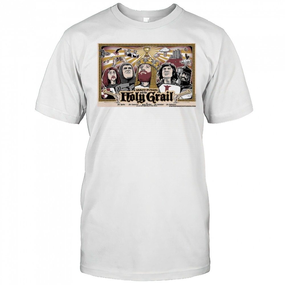 Monty Python & the Holy Grail Poster Sir Robin 2025 Sir Lancelot Shirt