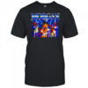 Morgan Jay blue lightning graphic shirt