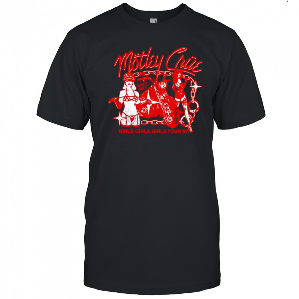 Motley Crue Girls 87 Tour shirt