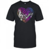 Musical Notes Heart Treble Clef Music T-Shirt