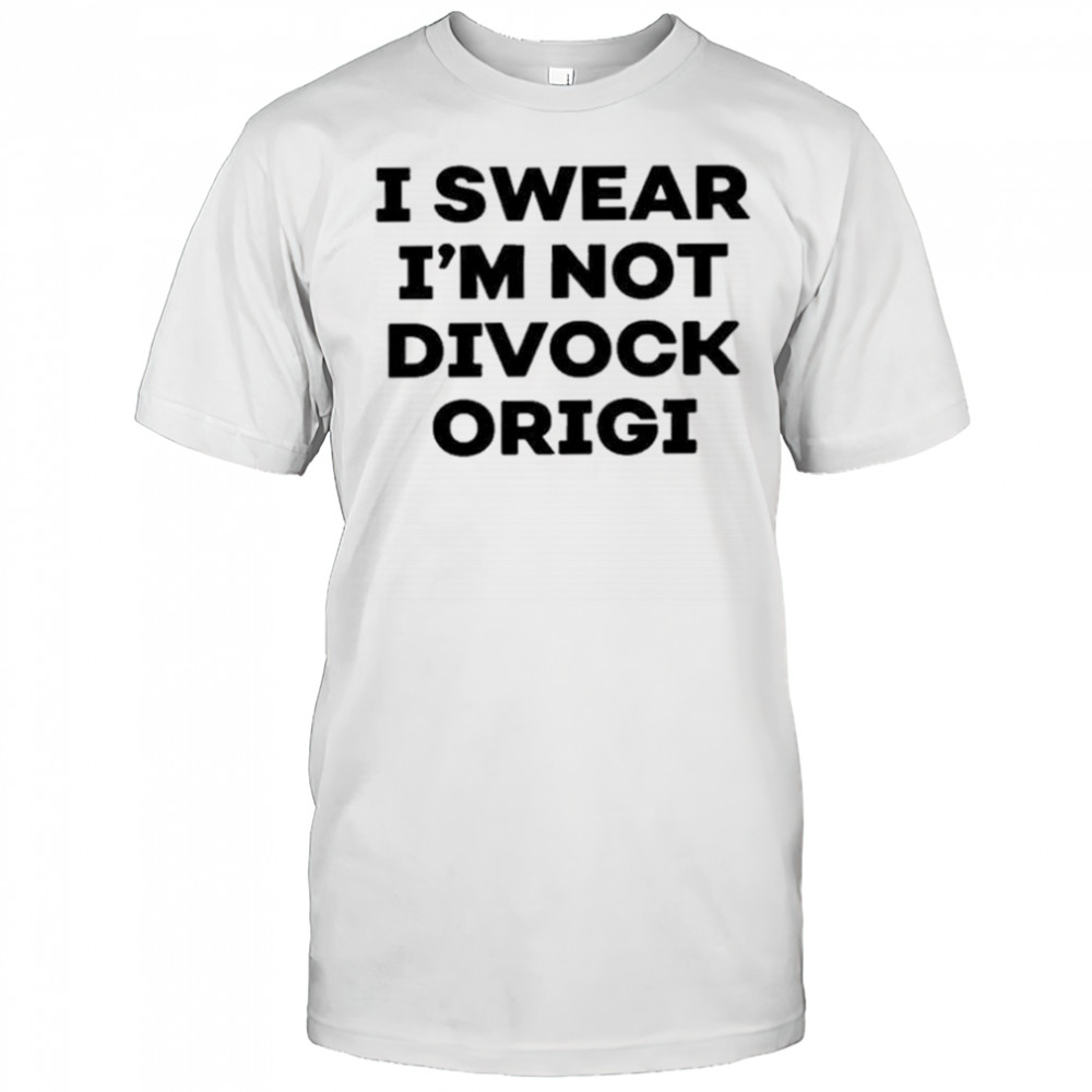 Myles Smith I Swear I’m Not Divock Origi Shirt