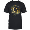 Mystic Sun And Moon Woman Girls Mystical Flowers Aesthetic shirt