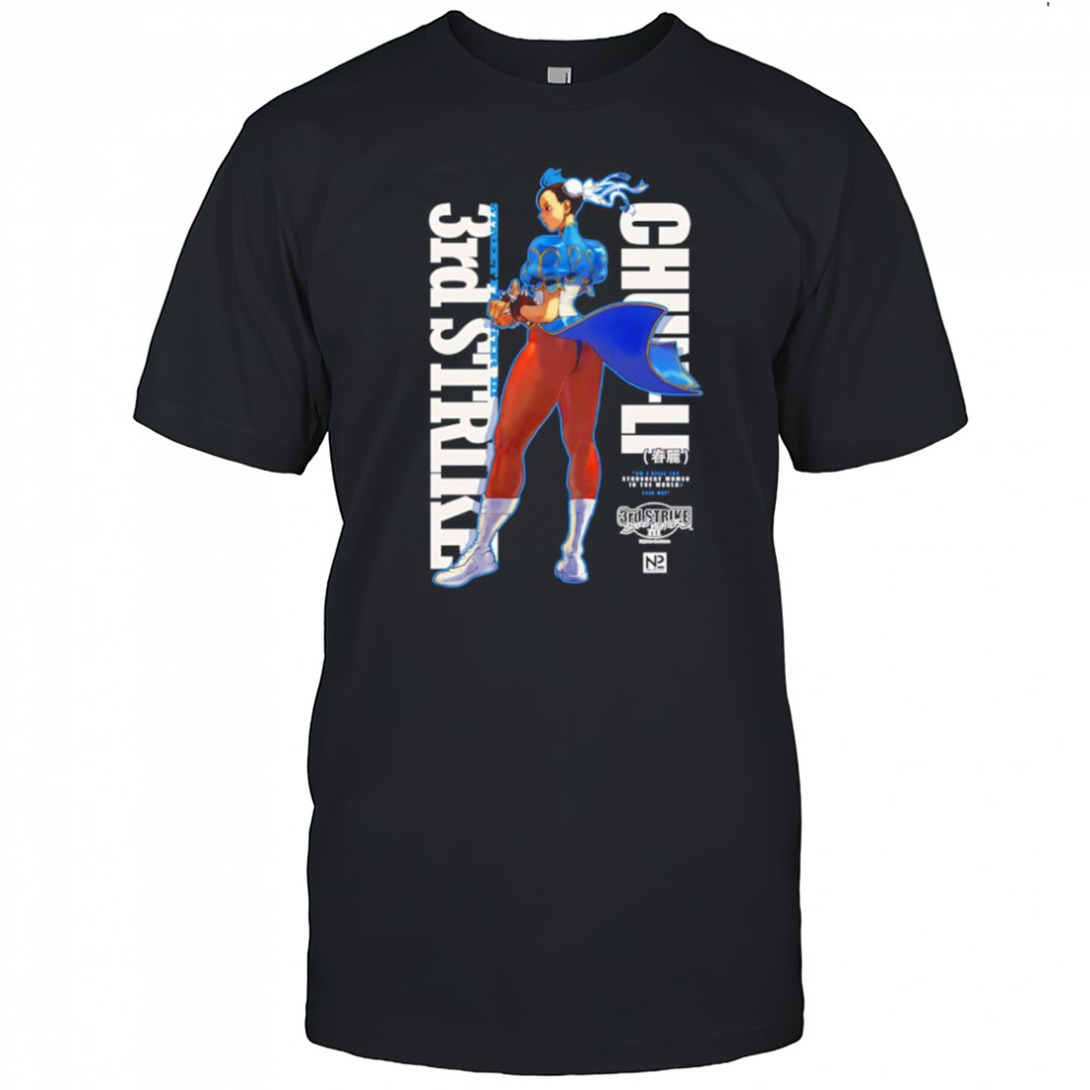 N2 x 3rd Strike Chun-Li shirt