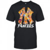 Naruto New York Yankees logo shirt