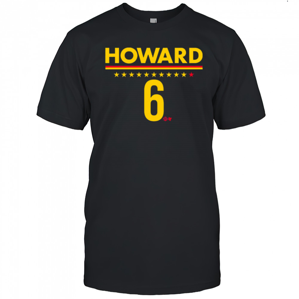 Natasha Howard IND 6 Indiana Fever Basketball t-shirt