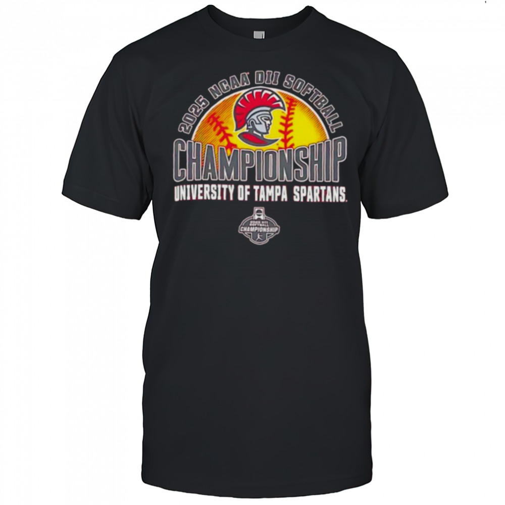 NCAA DII Softball Championship University of Tampa Spartans 2025 shirt