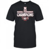 Nebraska Huskers NCAA Big Ten Baseball Conference Tournament Champions 2025 t-shirt