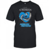 Never Underestimate A Woman Who Understands Football And Loves Carolina Panthers Diamond Heart 2025 Shirt