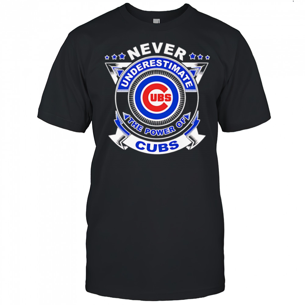 Never underestimate the power of Cubs shirt