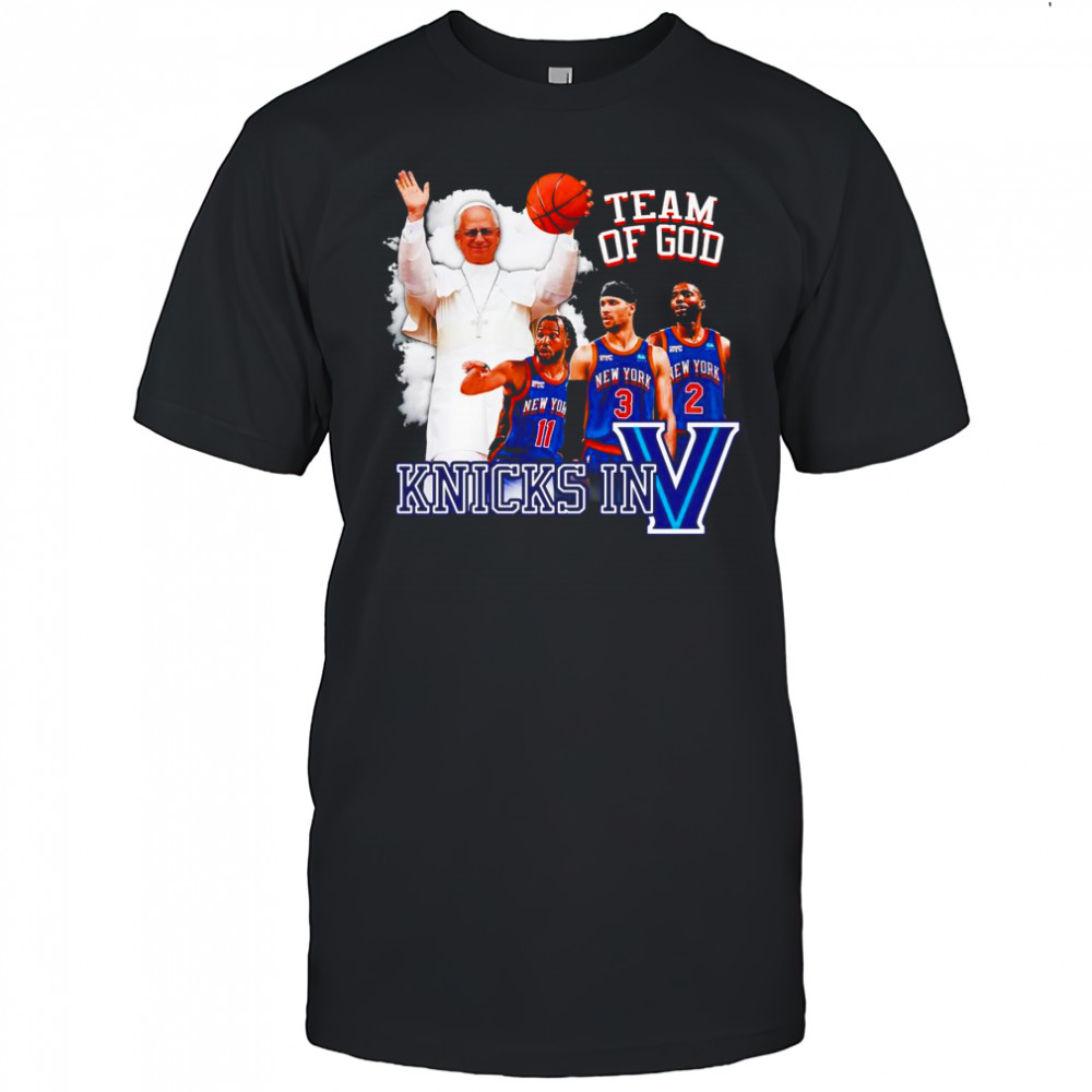 New York in Five team of God shirt
