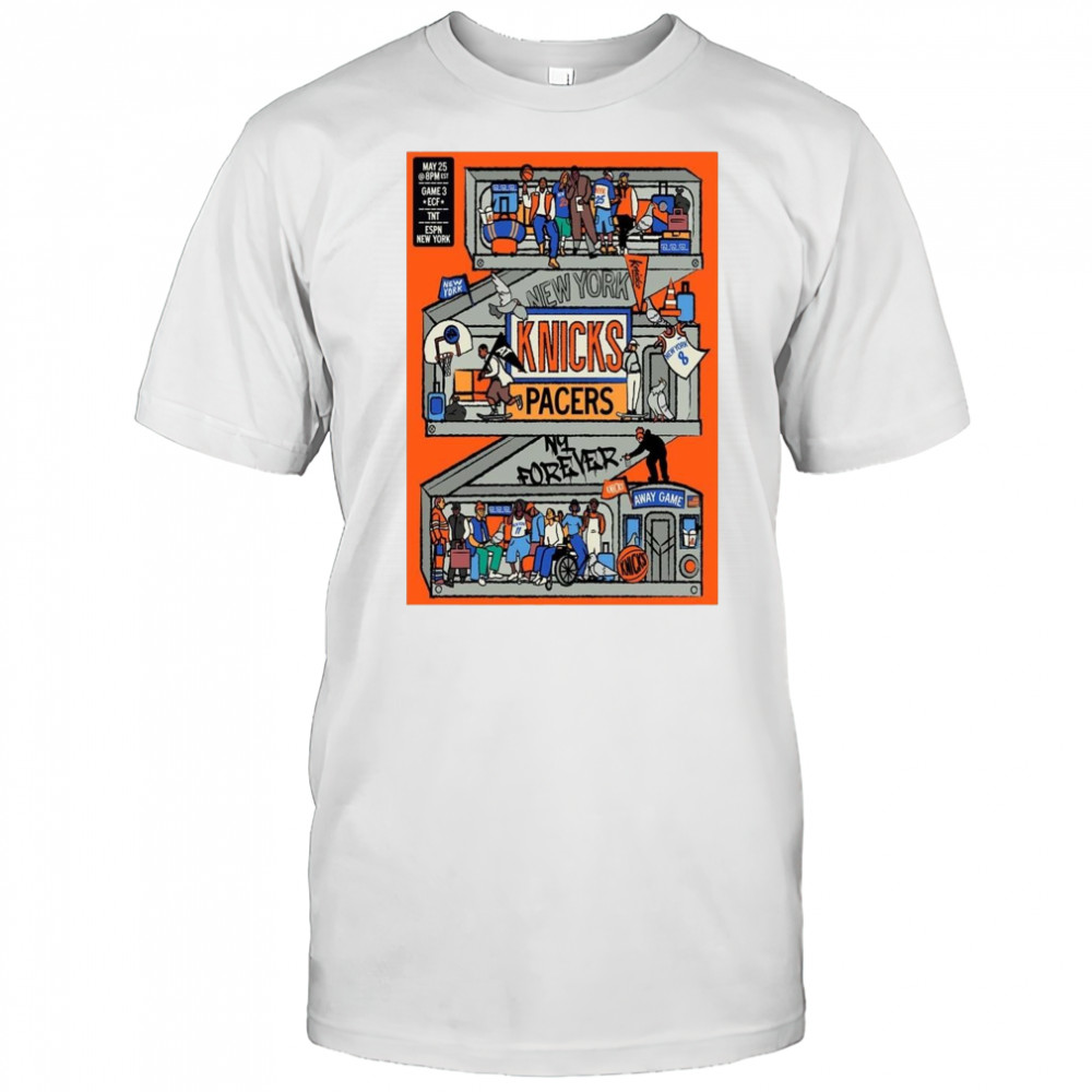 New York Knick New Game Day Series 2025 ECF Campaign NBA Shirt