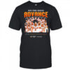 New York Knicks Basketball Advance To The Eastern Conference Final Playoffs 2025 t-shirt