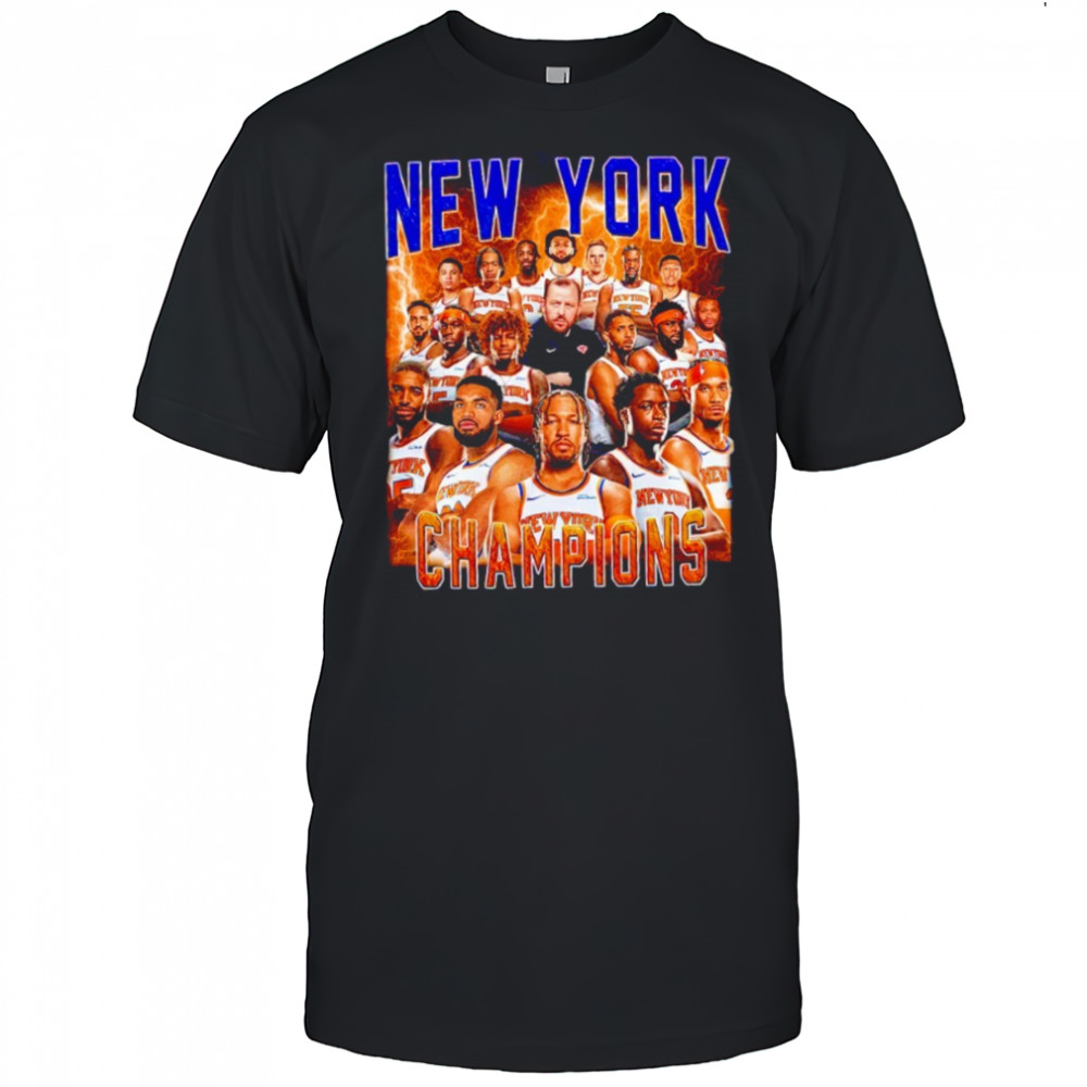 New York Knicks Champions 2025 Vintage Bootleg shirt