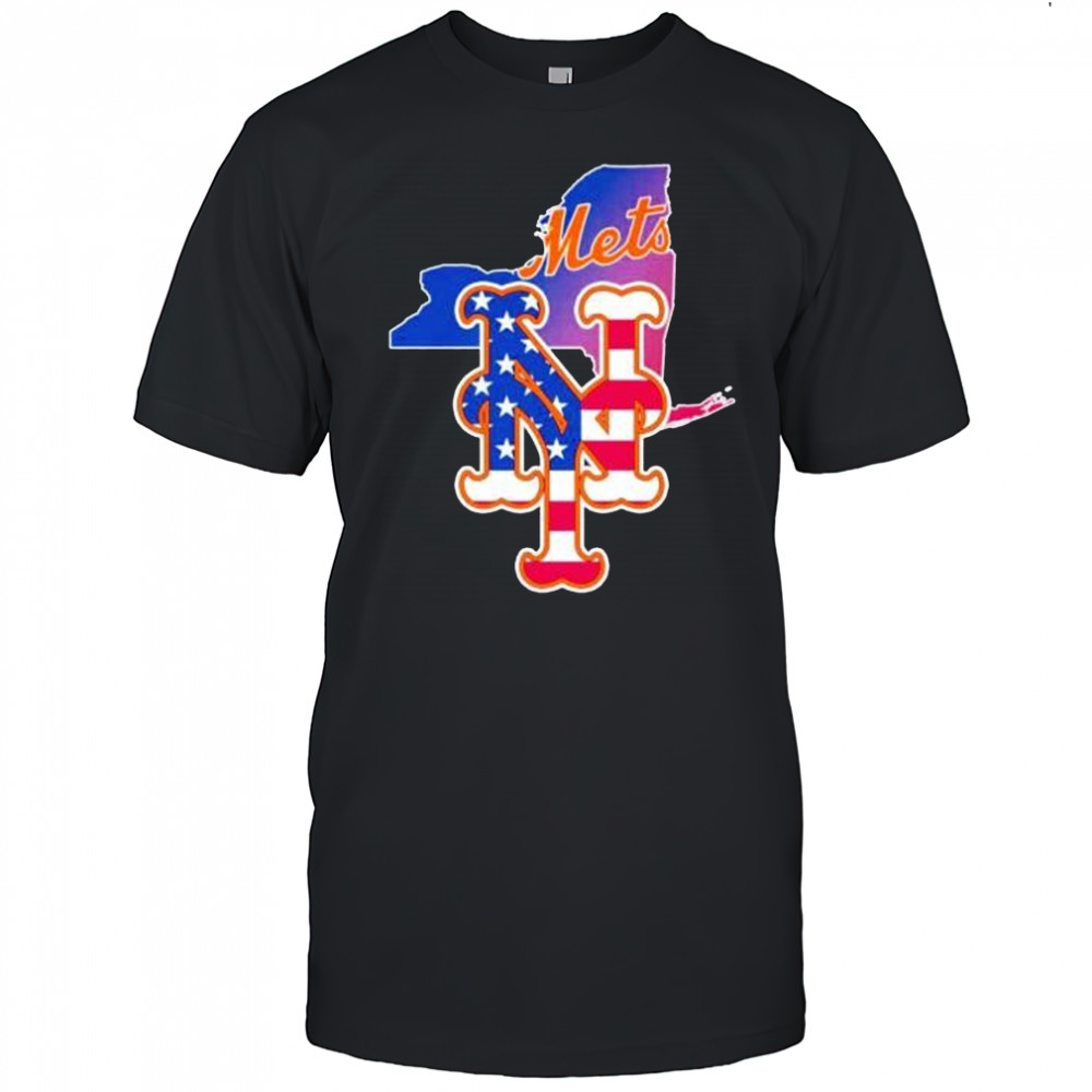 New York state sports Mets and Yankees shirt