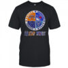 New York Yankees Knicks Rangers NYCFC 4 Teams Sports Circle Logo T-Shirt