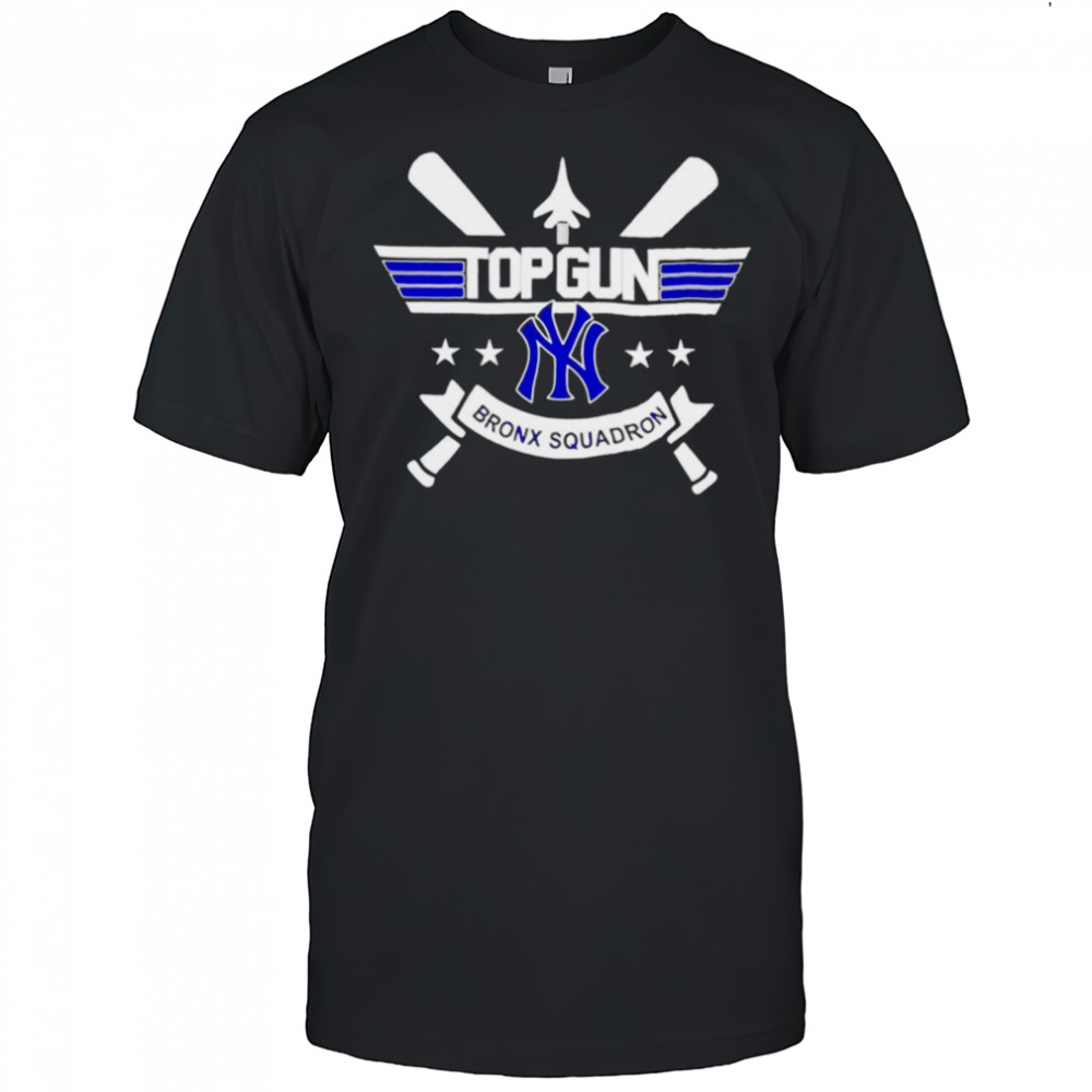 New York Yankees Top Gun Spirit Meets Bronx Squadron shirt