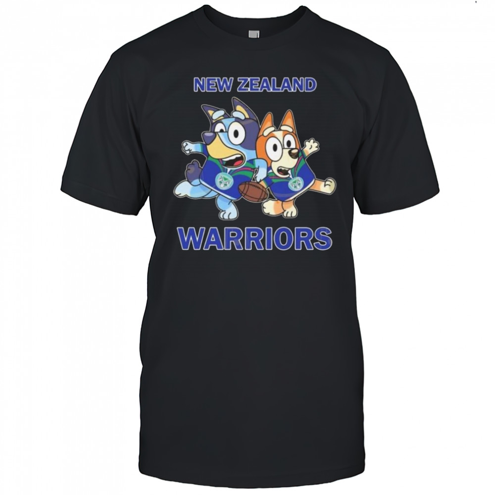 New Zealand Warriors Bluey Shirt
