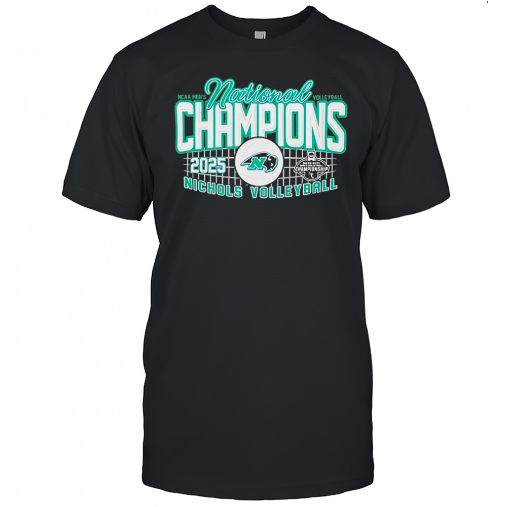 Nichols 2025 NCAA Men’s Volleyball National Champions T-Shirt