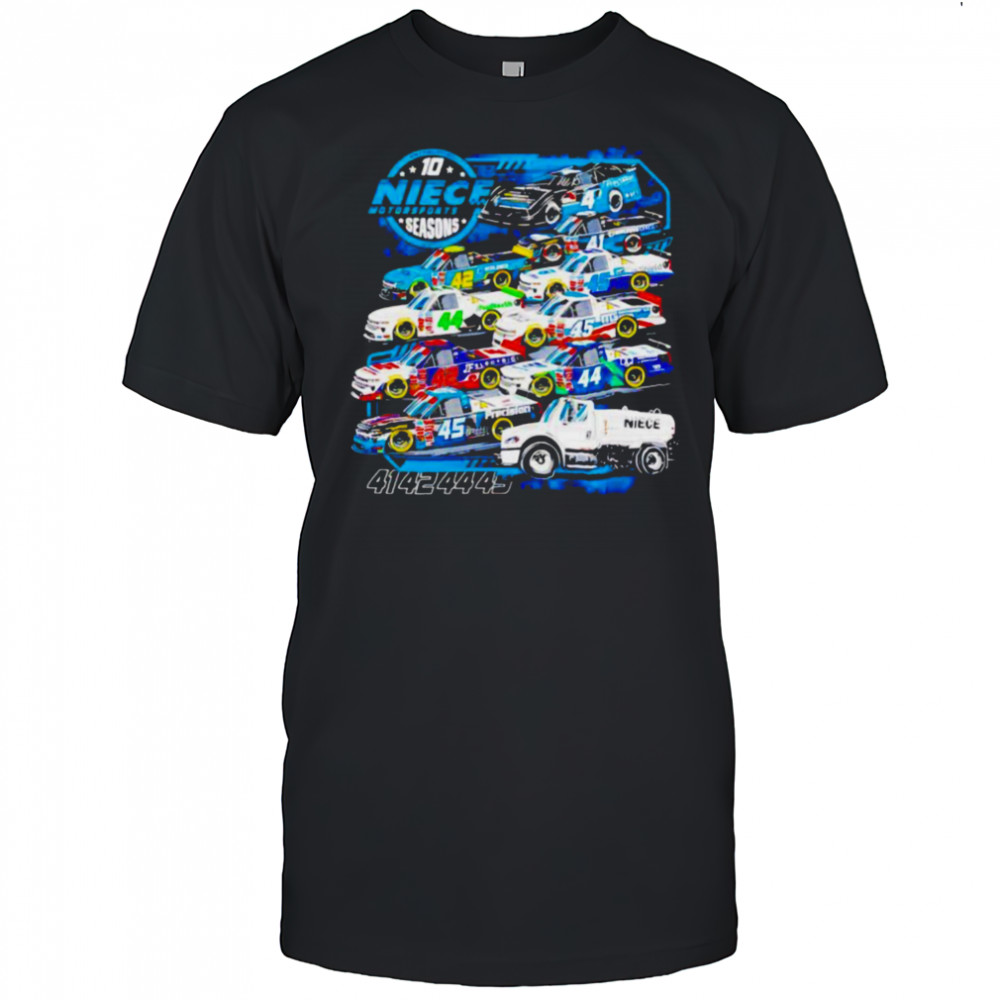 Niece Motorsports 10 Seasons shirt