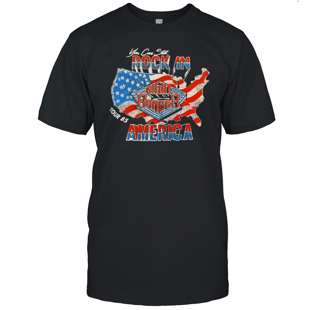 Night Ranger USA Rock In America Shirt