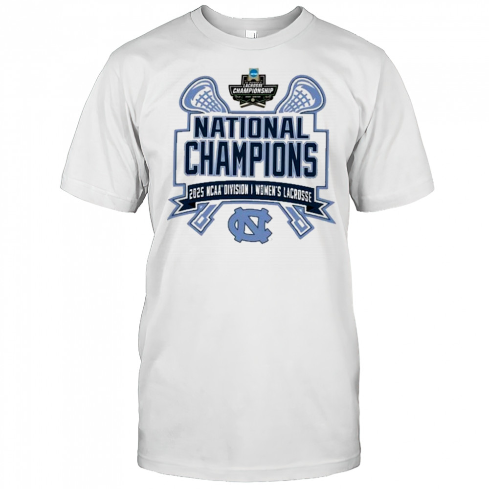 North Carolina Tar Heels 2025 NCAA Women’s Lacrosse National Champions Jersey Shirt