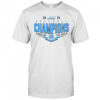 North Carolina Tar Heels NCAA ACC 2025 Baseball Conference Tournament Champions Playoff Pitch t-shirt