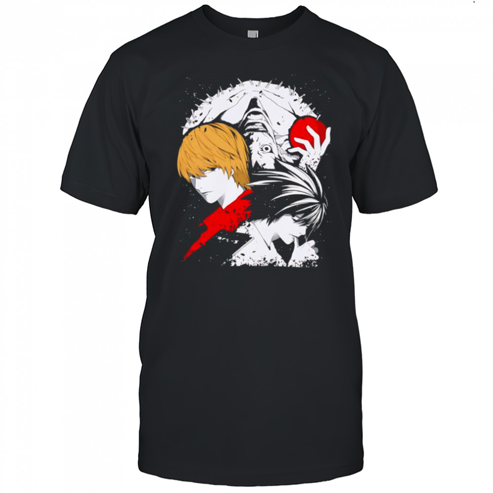 Note of Death Light and L shirt