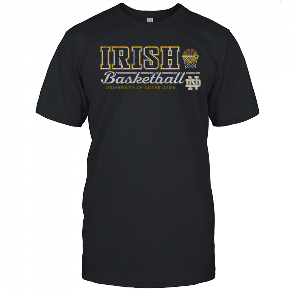 Notre Dame Fighting Irish Vintage Basketball T-Shirt