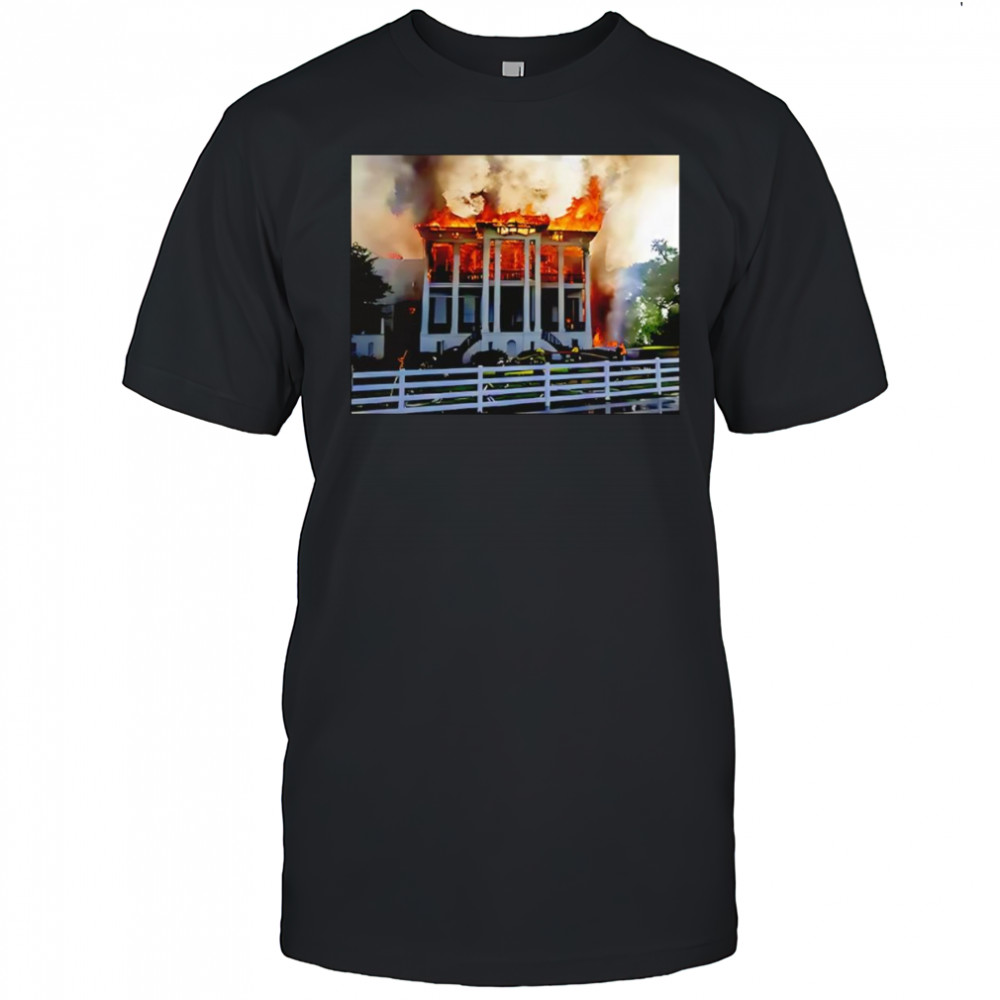 Nottoway Plantation Fire shirt