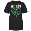 Nurse it’s a work of heart Oregon Ducks heartbeat shirt