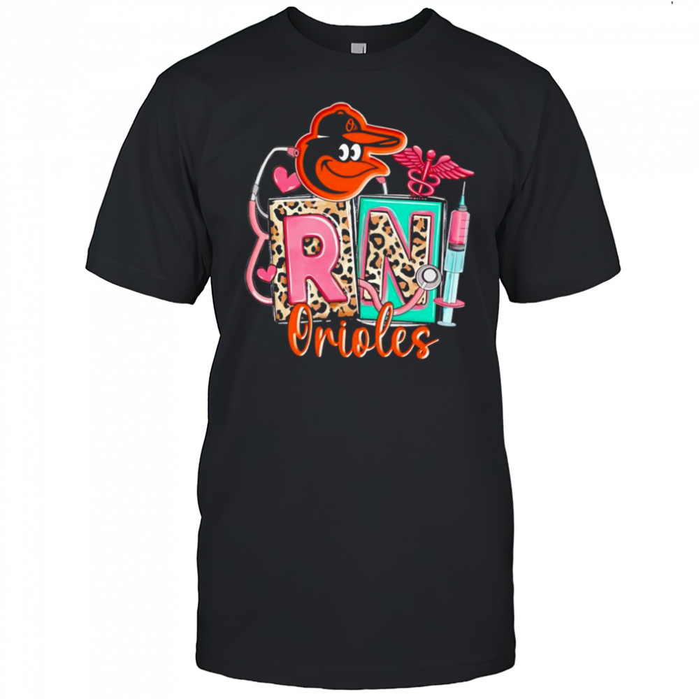 Nurse RN Baltimore Orioles shirt