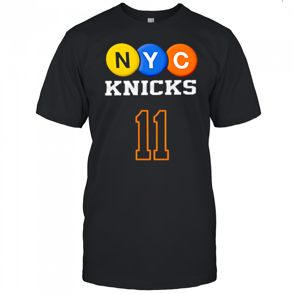 NYC Knicks 11 Brunson shirt