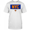 NYC New York Knicks NBA Basketball logo shirt