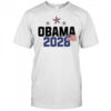 Obama 2028 grunge flag shirt