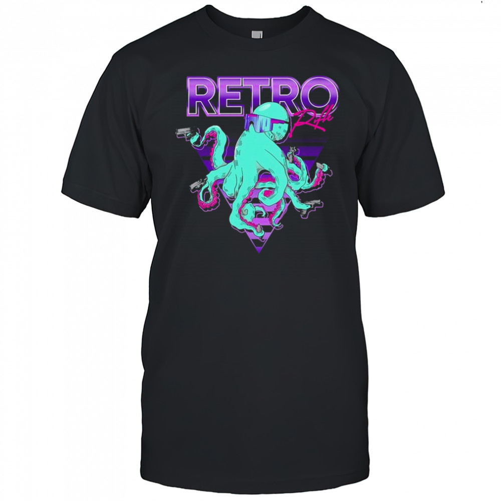 Octoglock Retro Rifle T-shirt