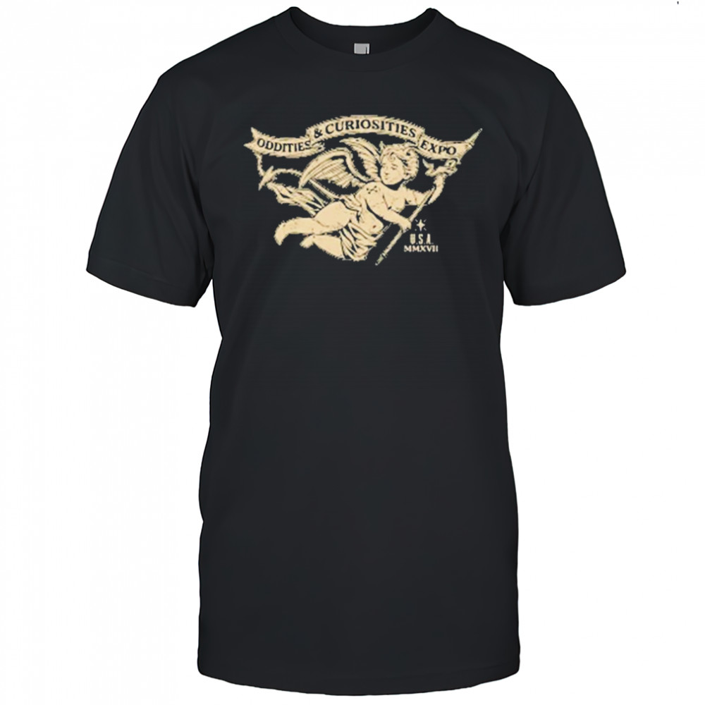 Oddities And Curiosities Angel USA T-shirt