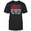 Official The Palladium Kiss The Palladium New York City 7 25 1980 T-Shirt
