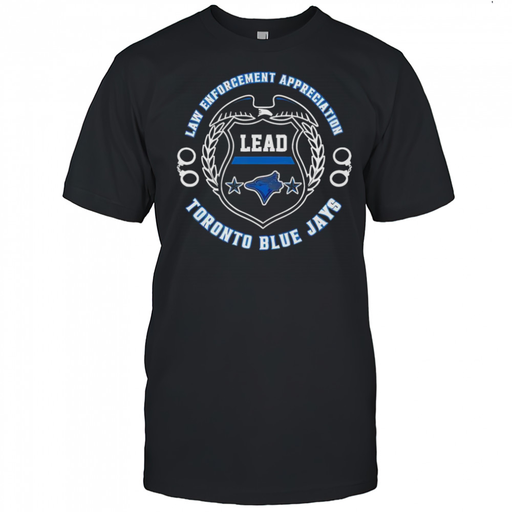 Official Toronto Blue Jays Law Enforcement Appreciation Day 2025 T-Shirt