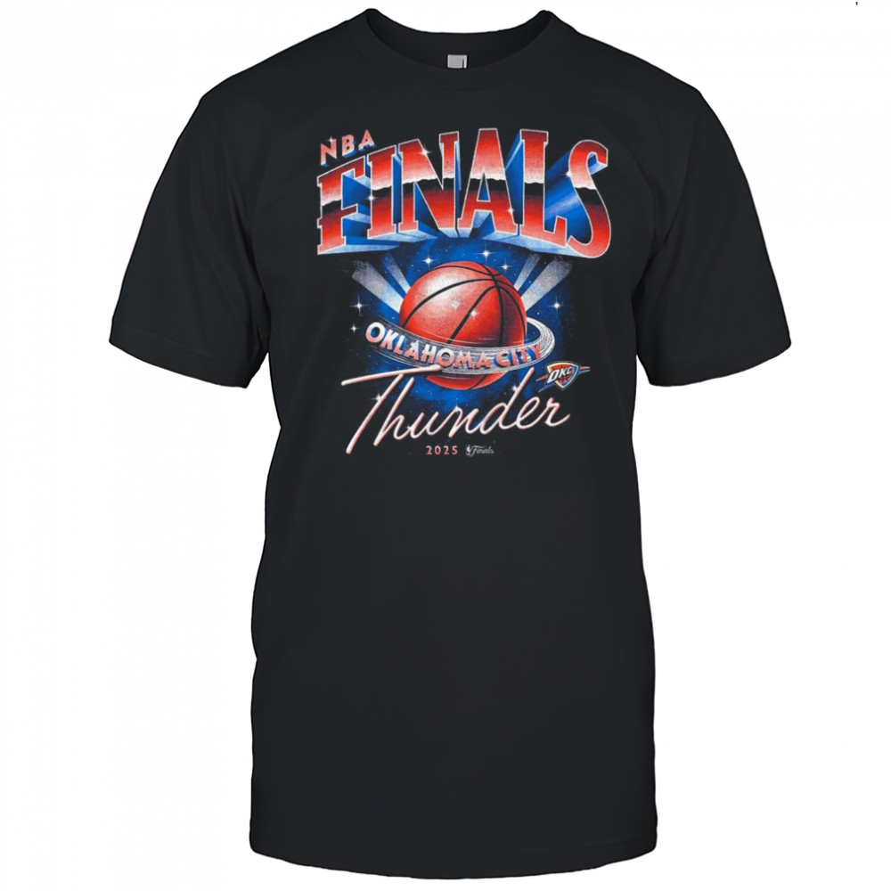 OKC Thunder 2025 NBA Finals Space Shirt
