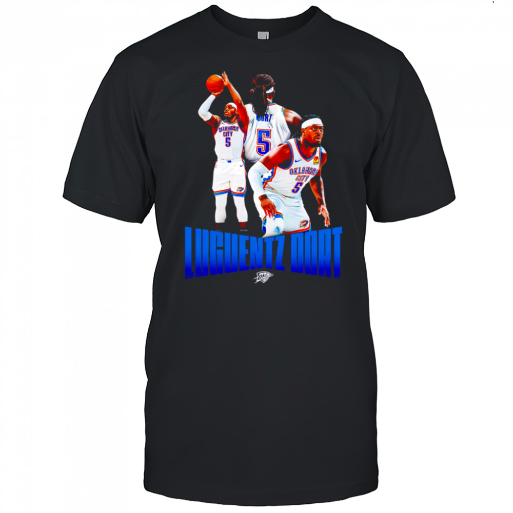 Okc Thunder Luguentz Dort Player Series 2025 shirt