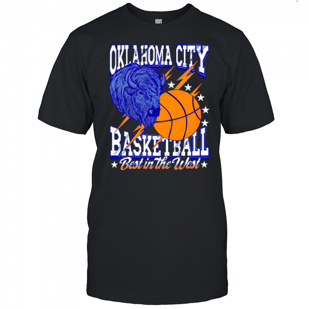 Oklahoma City Basketball Best in the West shirt