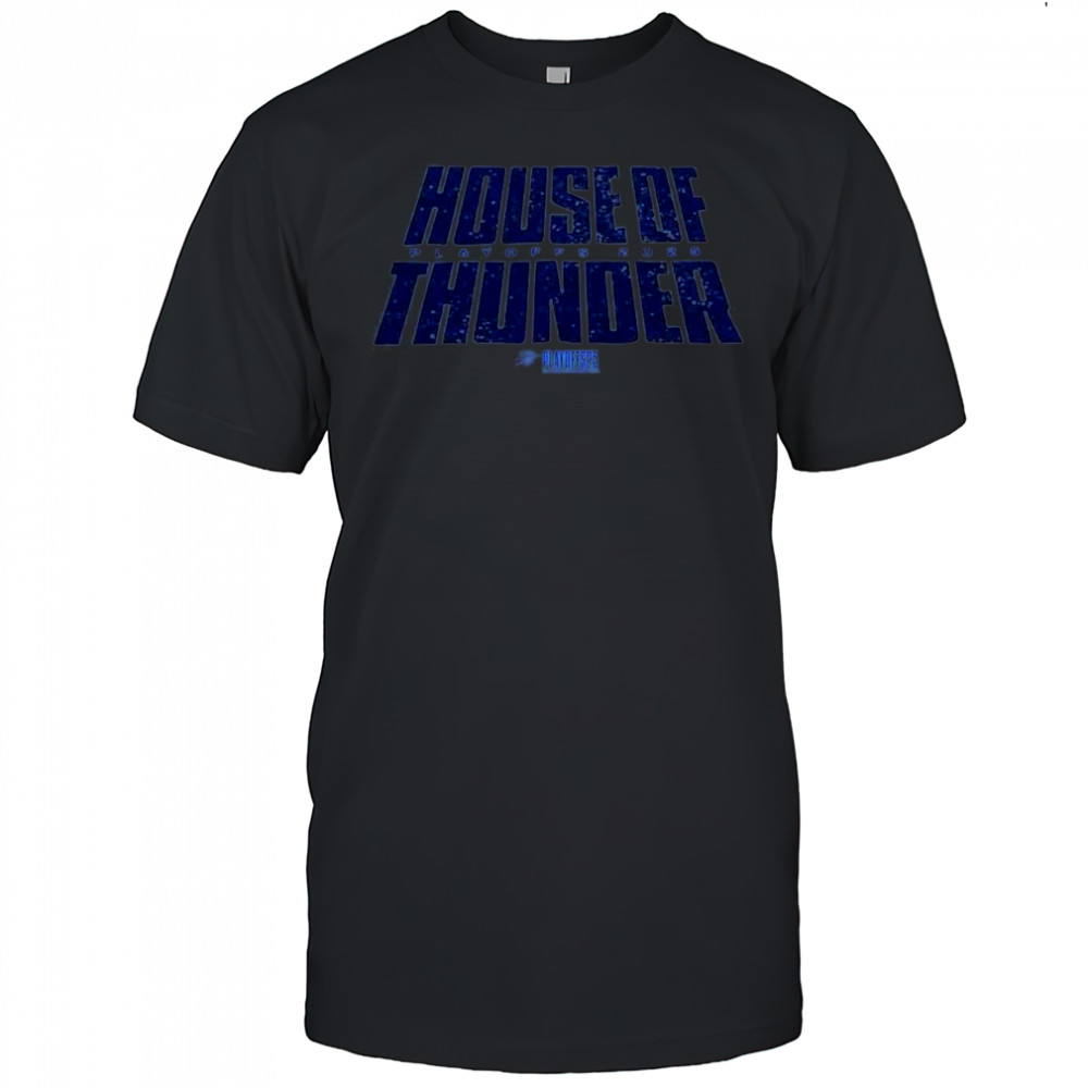 Oklahoma City Thunder House Of Thunder Tee For Game 5 NBA Playoffs 2025 Shirt