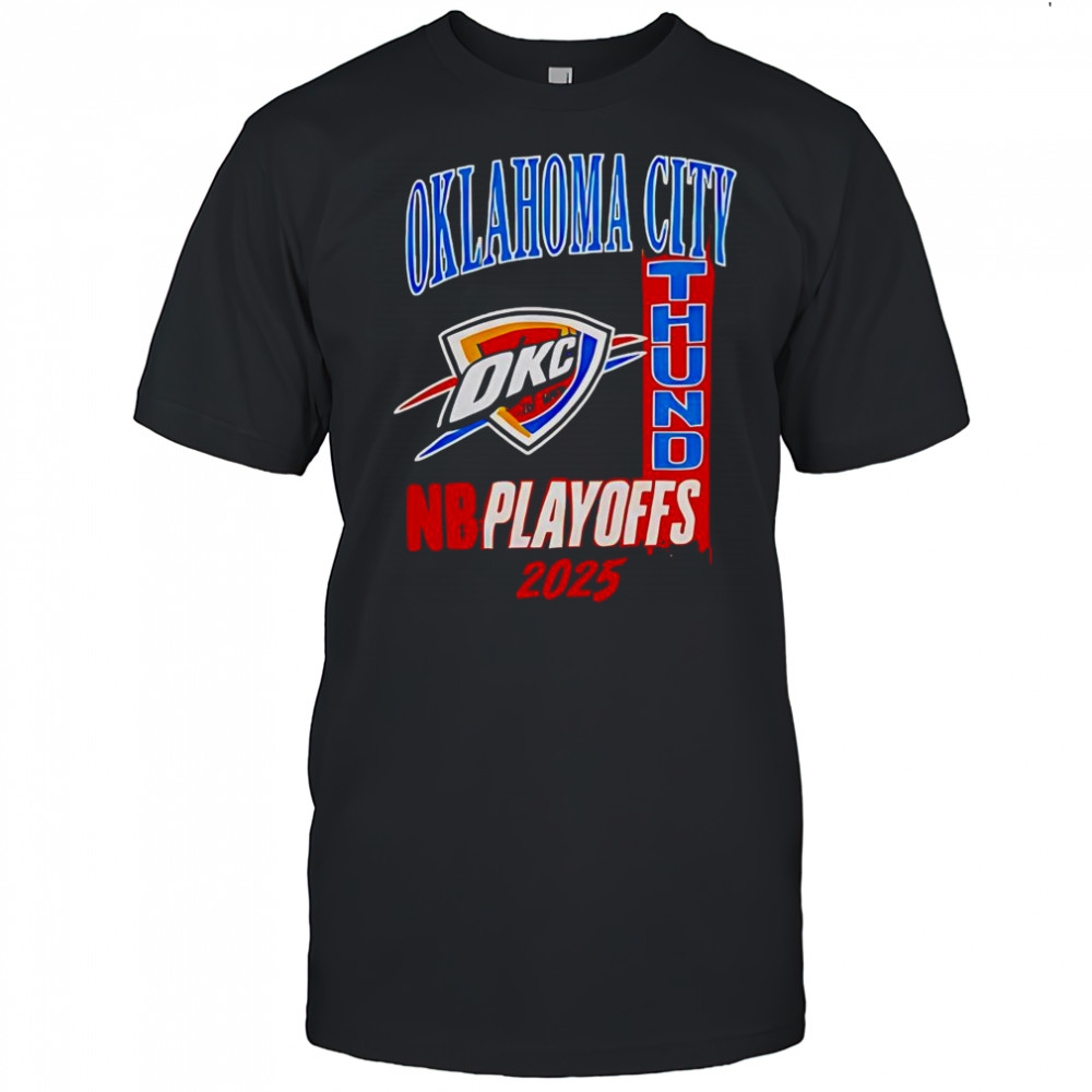 Oklahoma City Thunder NBA Playoffs 2025 Fan T-Shirt