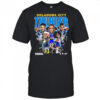 Oklahoma City Thunder team players bighead retro shirt