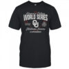 Oklahoma Sooners 18 Appearances Womens College World Series Bound 2025 T-Shirt