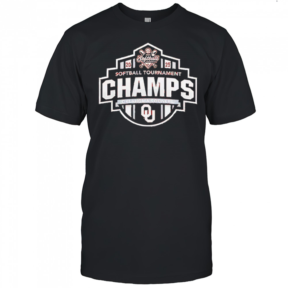 Oklahoma Sooners SEC Softball Tournament Champions 2025 shirt
