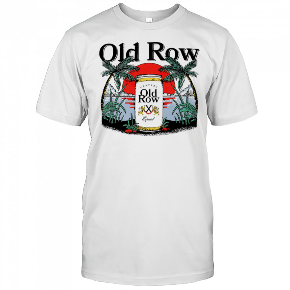 Old Row The Beach Cerveza shirt