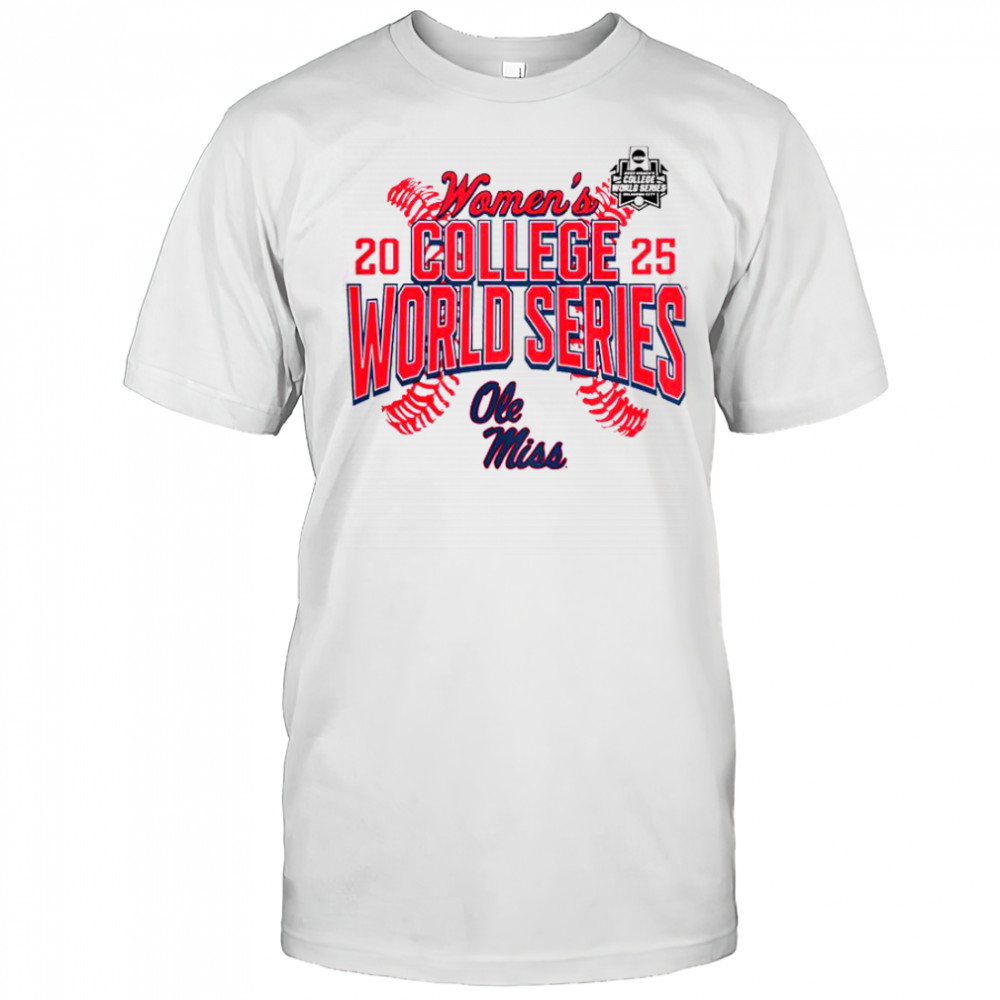 Ole Miss Rebels 2025 NCAA Softball Women’s College World Series T-Shirt