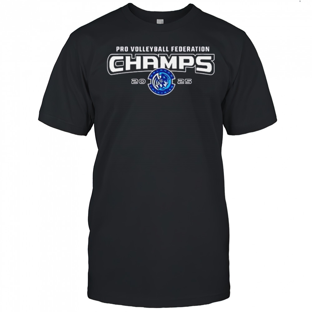 Orlando Valkyries 2025 Pro Volleyball Federation Champions T-Shirt