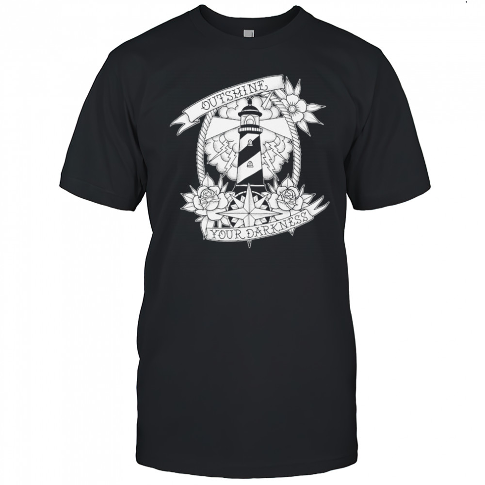 Outshine Your Darkness Rose T-shirt
